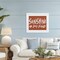 Stupell Industries Sunshine State Of Mind Brown Framed Print Under Glass, design by Lettered and Lined